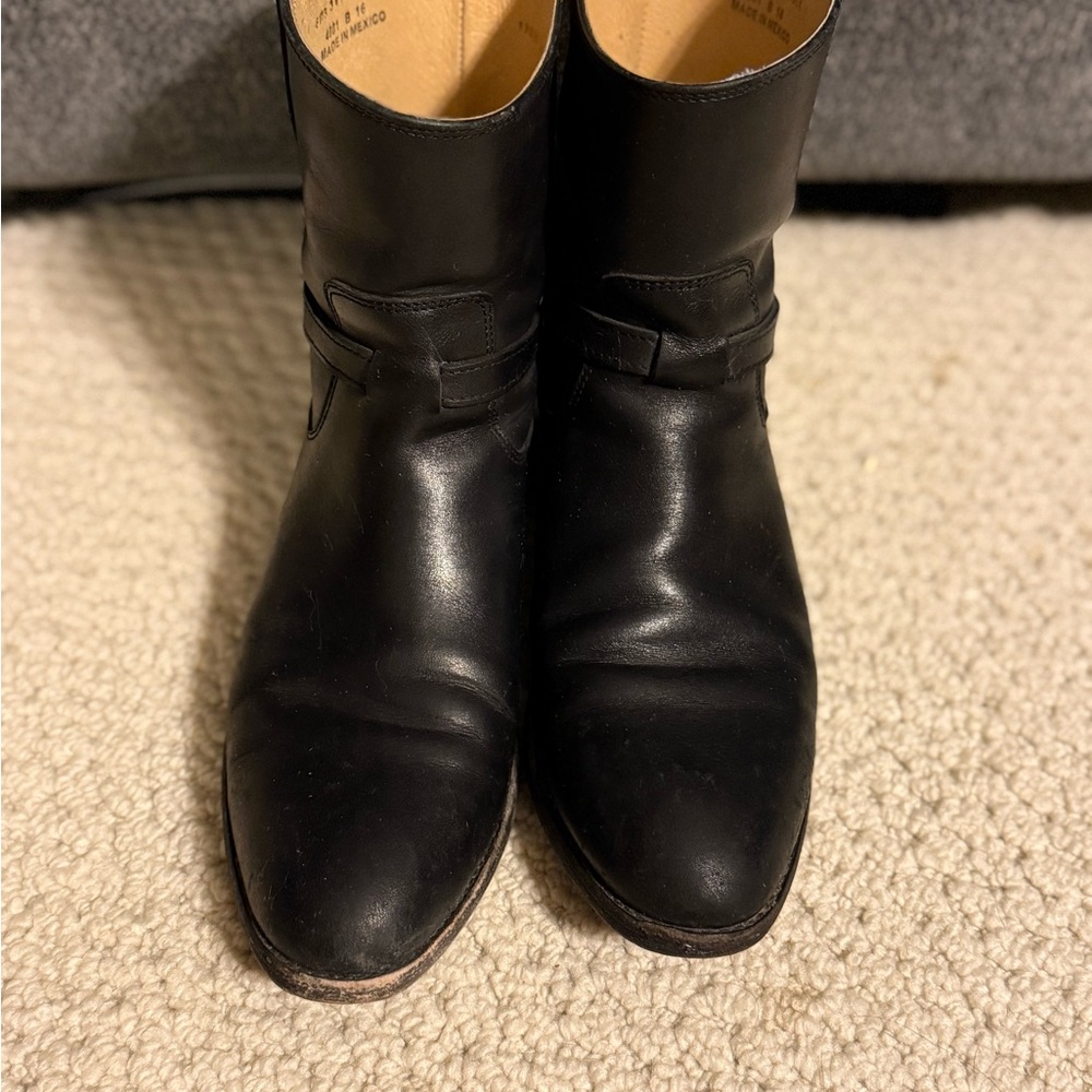 Frye Black Ankle Boots